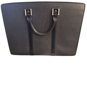 Louis Vuitton Black Tiaga Leather Unisex Briefcase